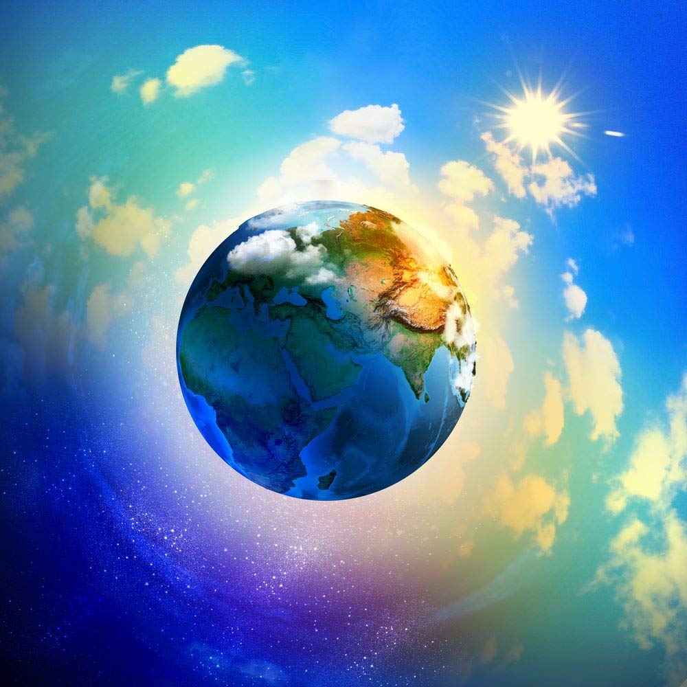 5 Ace earth planet M sticker poster|save earth|save nature|globar